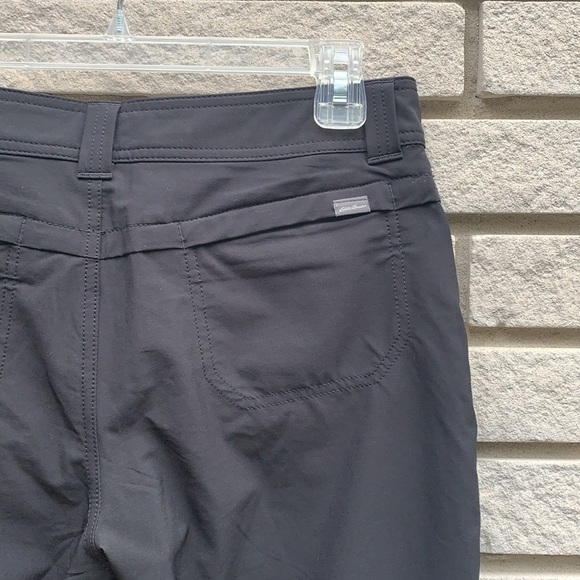 Eddie Bauer Black Performance Material Hiking/Bermuda Shorts Size 2 - Picture 6 of 8